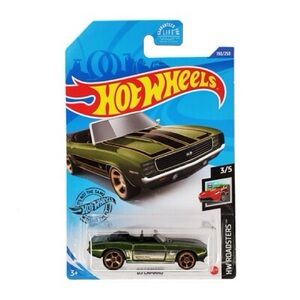 Mattel Hot Wheels Green Convertible Car